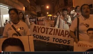 Entrevistas en la marcha de la Caravana 43 por Rosario